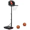 Image de Panier de basket sur pied hauteur réglable 140 à 210 cm