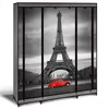 Image de Armoire de rangement penderie pliable vêtements en tissu PARIS dressing XXL
