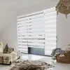 Image de Store enrouleur zébré jour nuit 60 x 230 cm blanc