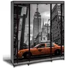 Image de Armoire de rangement penderie pliable vêtements en tissu NEW-YORK dressing XXL
