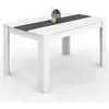 Image de Table a manger fixe sans tiroir 6 personnes rectangulaire en MDF L 140 cm