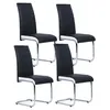 Image de Lot de 4 chaise id market interieur non empilable non pliable H. 98 cm en metal blanc
