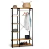 Image de Dressing penderie étagères L. 90 cm DETROIT design industriel