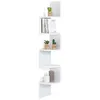 Image de Etagère murale d'angle ISA 5 niveaux blanche