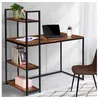 Image de Bureau bibliothèque dayton plateau effet vieilli design industriel