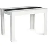 Image de Table a manger fixe sans tiroir 4 personnes rectangulaire en MDF L 110 cm