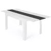 Image de Table a manger extensible sans tiroir en.casa 10 personnes en mdf 140 x 90 cm