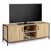 Image de Meuble TV 140 cm DETROIT 2 portes design industriel