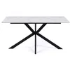Image de Table a manger fixe sans tiroir 8 personnes rectangulaire en MDF L 160 cm