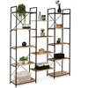 Image de Étagère bibliothèque trio 5 niveaux DETROIT design industriel 170 cm