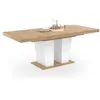 Image de Table a manger extensible sans tiroir 10 personnes rectangle en MDF L 160 cm
