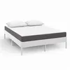 Image de Matelas mousse 140x190 cm id market accueil moelleux soutien ferme epaisseur 16 cm Non specifie zones housse de matelas