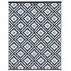 Image de Paravent extérieur rétractable 180 x 400 cm motif pierre store latéral