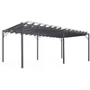Image de Pergola lames orientables 3x6 M gris anthracite