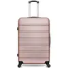 Image de hero - valise grand format abs renoso 75 cm 4 roues - rose dore