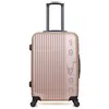 Image de gentleman farmer - valise weekend abs liam 4 roues 65 cm - rose dore