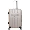 Image de gentleman farmer - valise weekend archie 65 cm 4 roues - beige