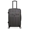 Image de gentleman farmer - valise weekend archie 65 cm 4 roues - gris fonce