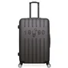 Image de gentleman farmer - valise grand format archie 75 cm 4 roues - gris fonce