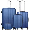 Image de bluestar - set de 4 valises napoli-c 75 cm 4 roues - marine