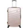 Image de wave paris - valise grand format abs tigre 4 roues 75 cm - rose dore