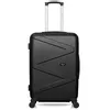 Image de wave paris - valise weekend amazone 65 cm 4 roues - noir