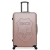 Image de gentleman farmer - valise grand format abs damon 4 roues 75 cm - rose dore