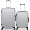 Image de hero - lot de 2 - valise grand format et valise weekend lanzarote - gris
