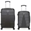 Image de bluestar - lot de 2 - valise weekend et valise cabine ottawa - gris fonce