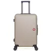 Image de swiss kopper - valise weekend abs spiez 4 roues 65 cm - beige