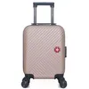 Image de swiss kopper - valise cabine xxs spiez 46 cm 4 roues - rose dore
