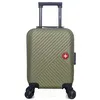 Image de swiss kopper - valise cabine xxs spiez 46 cm 4 roues - kaki