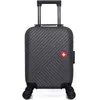 Image de swiss kopper - valise cabine xxs spiez 46 cm 4 roues - noir