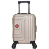 Image de swiss kopper - valise cabine xxs ruti 46 cm 4 roues - beige