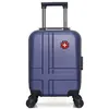 Image de swiss kopper - valise cabine xxs uster 46 cm 4 roues - marine