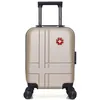 Image de swiss kopper - valise cabine xxs uster 46 cm 4 roues - beige