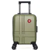 Image de swiss kopper - valise cabine xxs uster 46 cm 4 roues - kaki