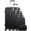 Image de hero - set de 5 valises lipari-u 75 cm 4 roues - noir