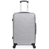 Image de wave paris- valise weekend abs lena 65 cm - gris