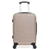 Image de wave paris - valise cabine lena 55 cm 4 roues - beige