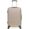 Image de wave paris- valise weekend abs lena 65 cm - beige