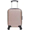 Image de wave paris - valise cabine xxs lena 46 cm 4 roues - rose dore