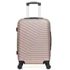 Image de wave paris - valise cabine lena 55 cm 4 roues - rose dore