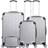Image de wave paris - set de 4 abs tage-c 4 roues - gris