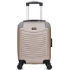 Image de wave paris - valise cabine xxs congo 46 cm 4 roues - beige