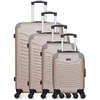 Image de wave paris - set de 4 abs congo-m 4 roues - beige