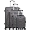 Image de wave paris - set de 4 abs congo-m 4 roues - gris fonce