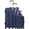Image de bluestar - set de 4 valises london-m 75 cm 4 roues - marine