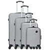 Image de bluestar - set de 4 valises london-m 75 cm 4 roues - gris