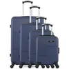 Image de bluestar - set de 4 valises miami-m 75 cm 4 roues - marine